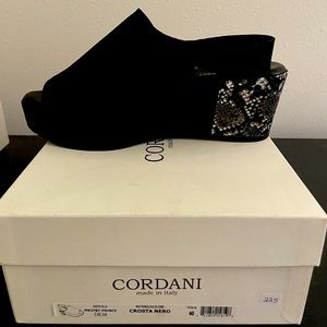 Cordani Deja Platform Wedge - size 40